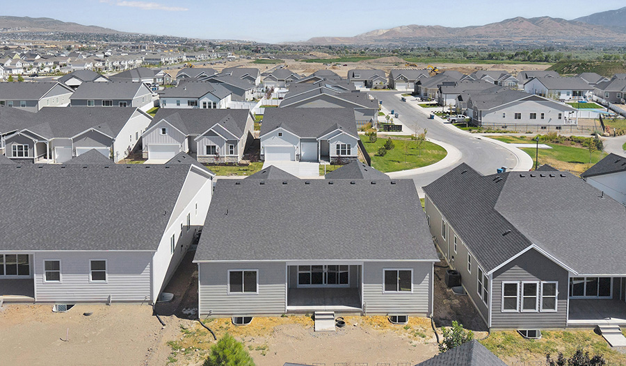 Rear Exterior of the Pinecrest floor plan