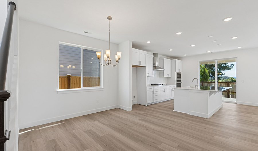 Dining Room of the Bedford floor plan