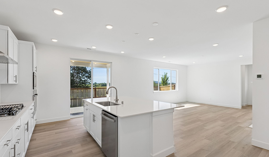Kitchen of the Bedford floor plan