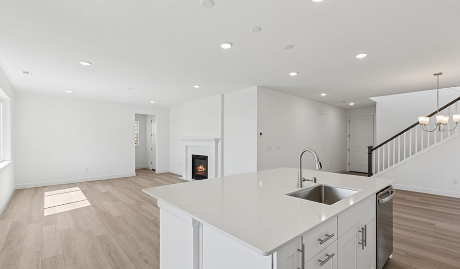 Kitchen of the Bedford floor plan