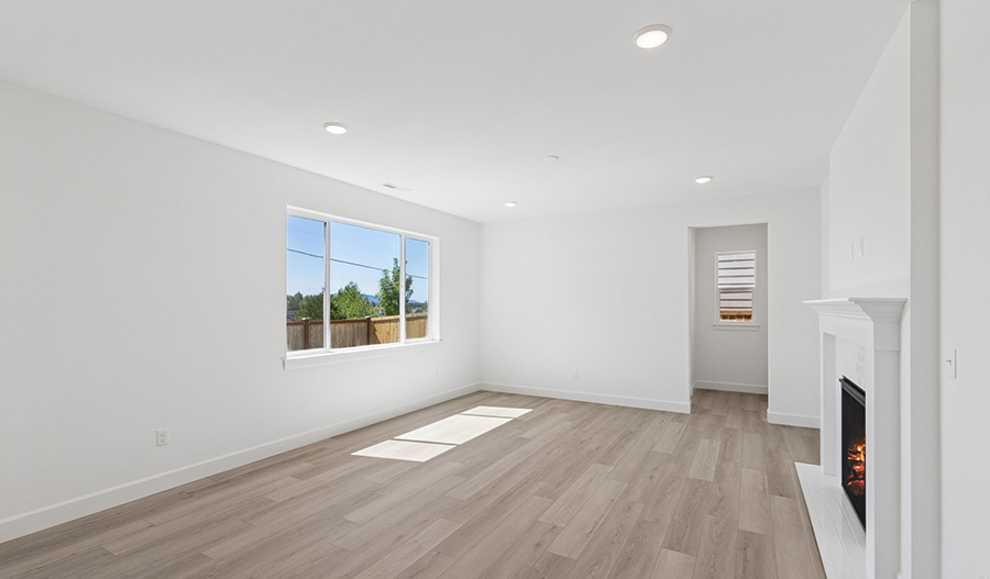 Great Room of the Bedford floor plan