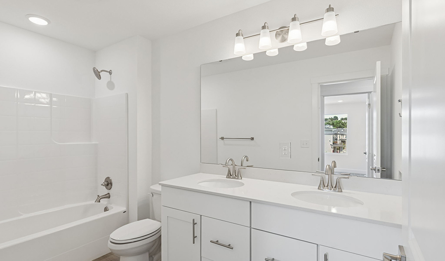 Bathroom of the Bedford floor plan