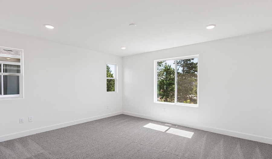 Bedroom of the Bedford floor plan