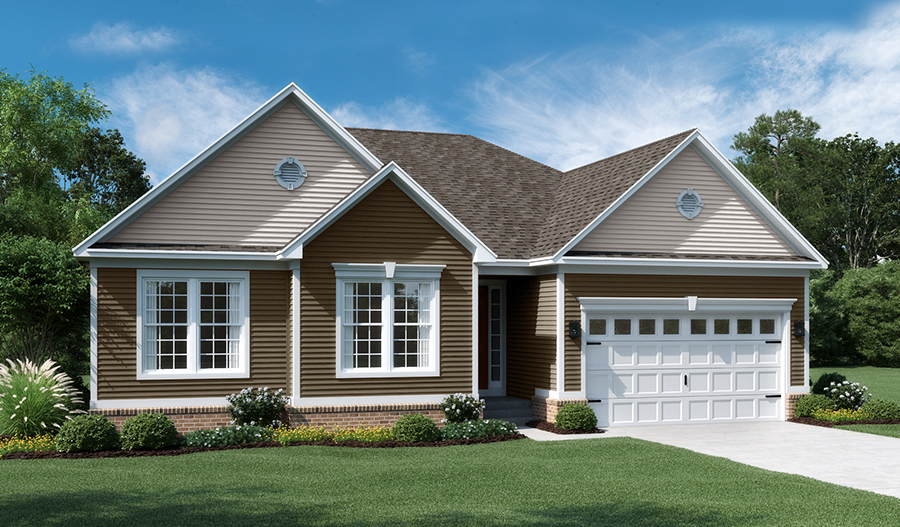 The Daniel - Elevation D Elevation D of Daniel floor plan