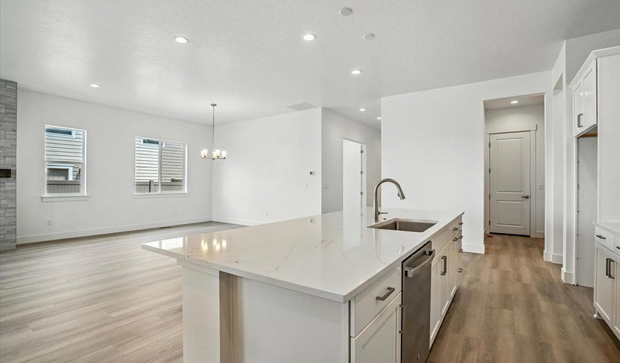 Kitchen of the Powell floor plan