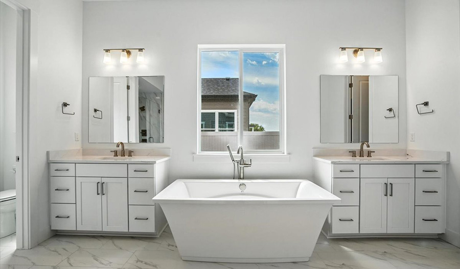 Bathroom of the Powell floor plan