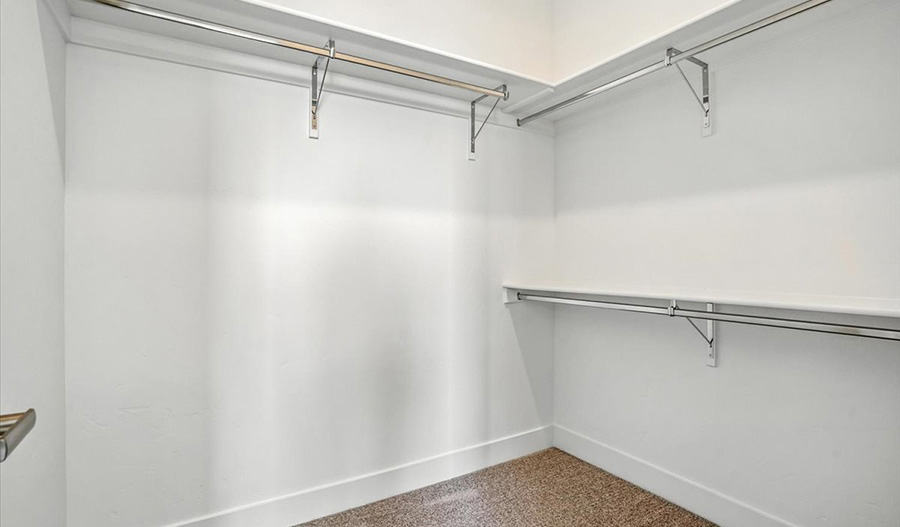 Closet of the Powell floor plan