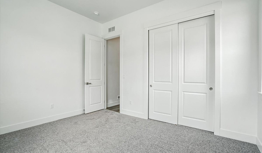 Bedroom of the Powell floor plan