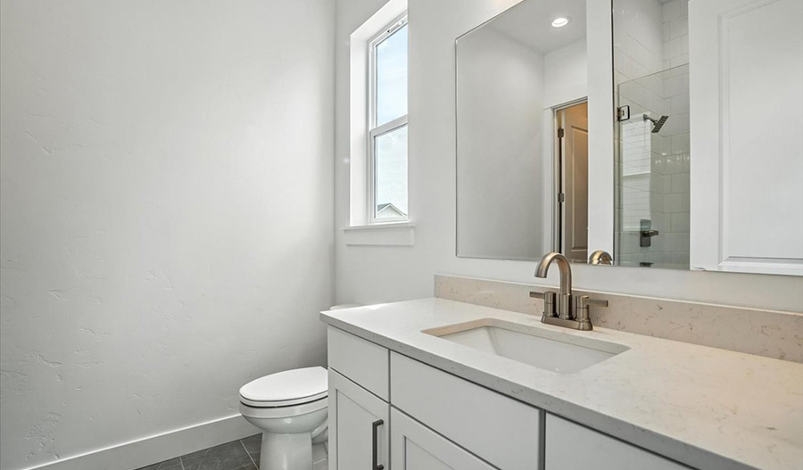 Bathroom of the Powell floor plan