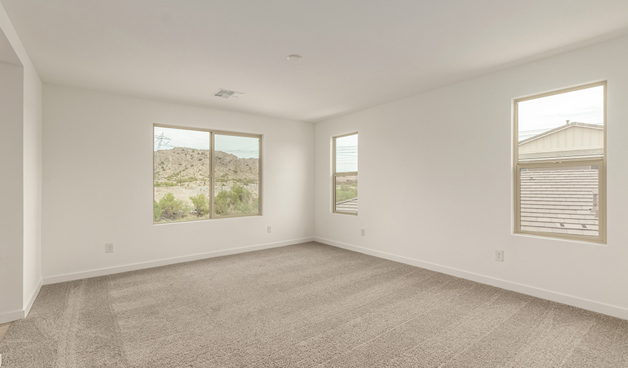 Bedroom of the Pearl floor plan