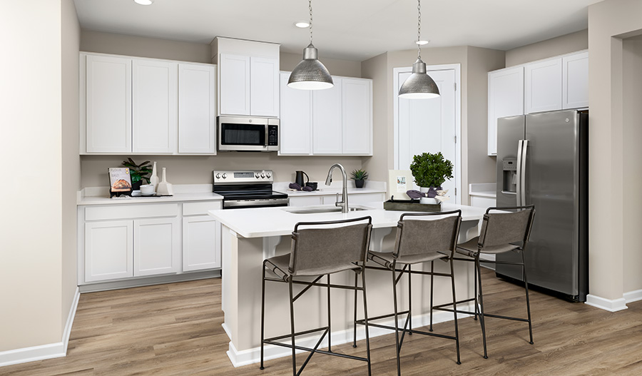 Kitchen of the Bronze floor plan