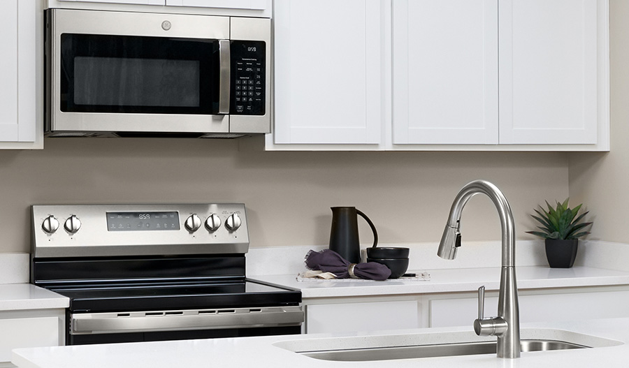 Kitchen of the Bronze floor plan
