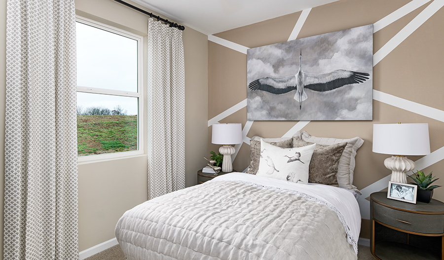 Bedroom of the Bronze floor plan