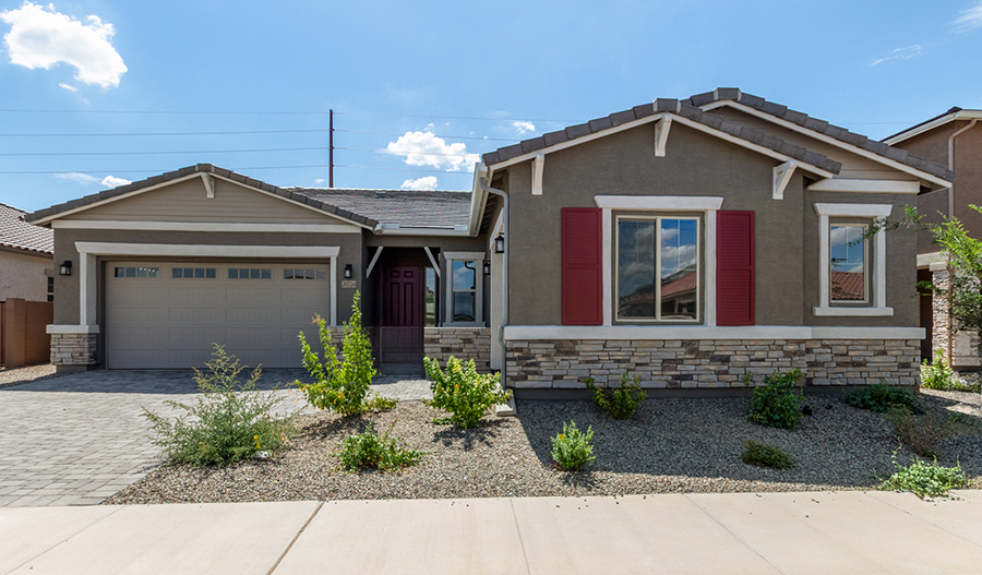 Exterior of the Pinecrest floor plan