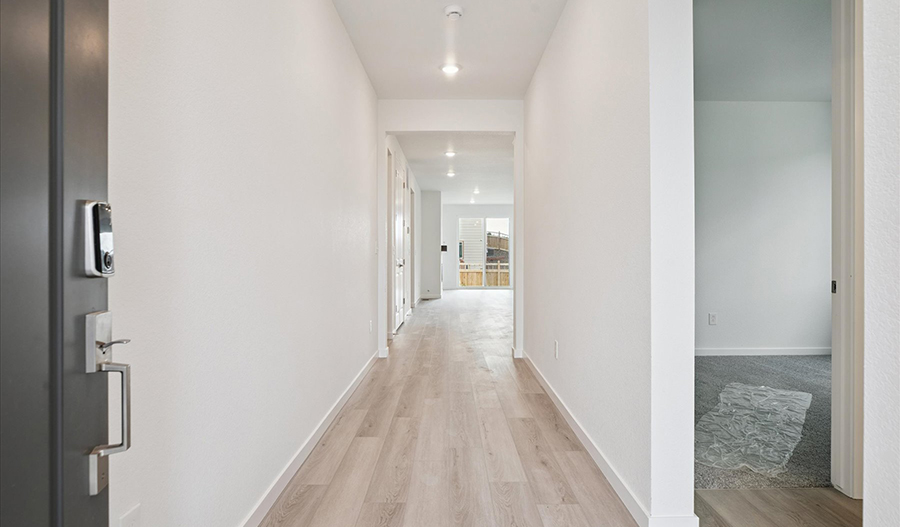 Hallway of the Arlington floor plan