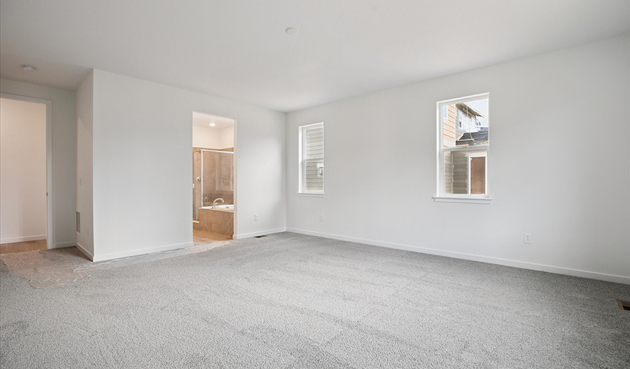 Bedroom of the Arlington floor plan
