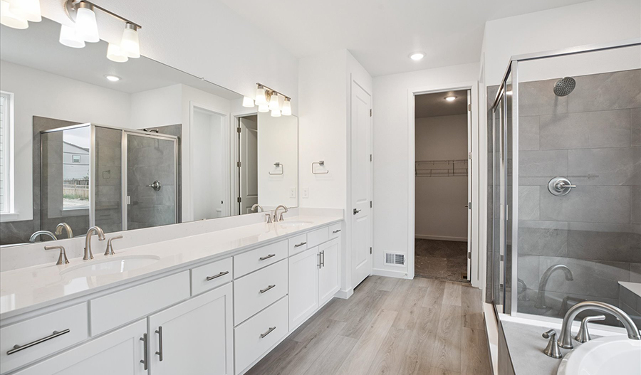 Bathroom of the Arlington floor plan