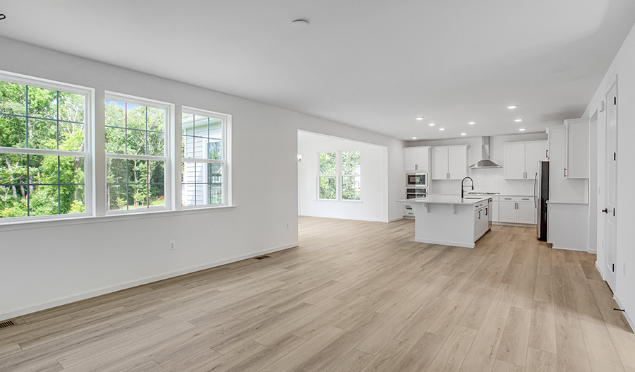 Great Room of the Presely floor plan