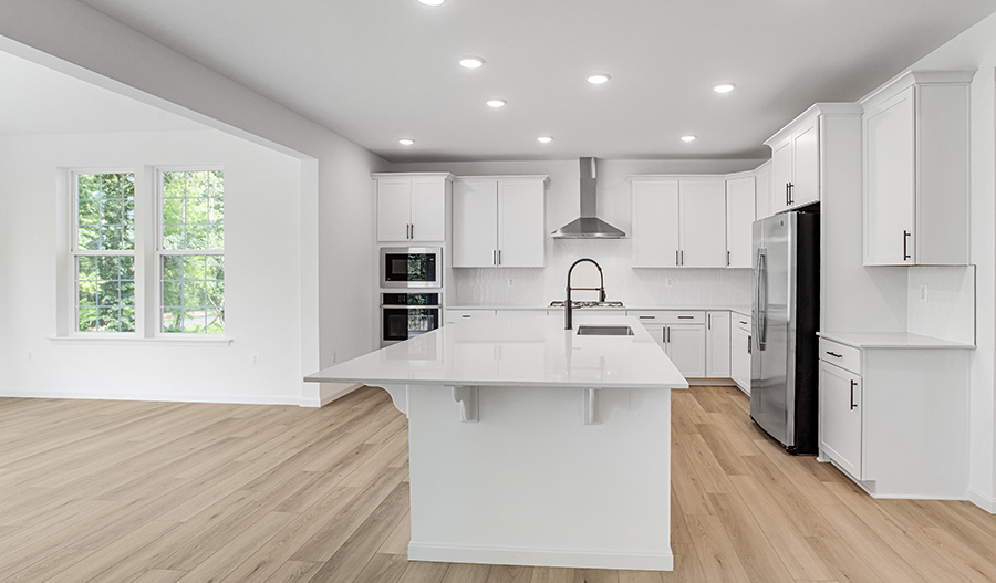 Kitchen of the Presely floor plan