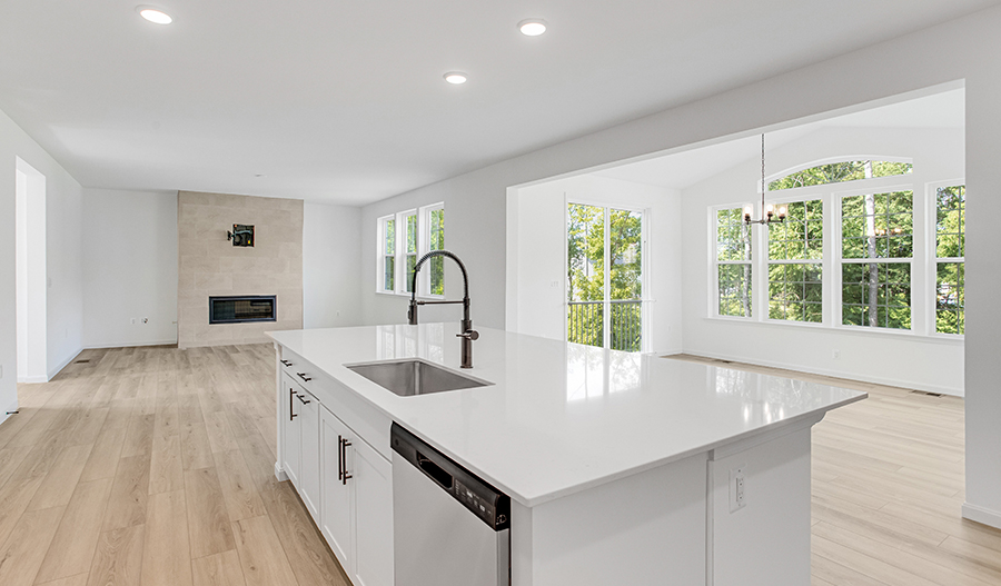 Kitchen of the Presely floor plan