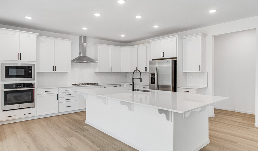 Kitchen of the Presely floor plan