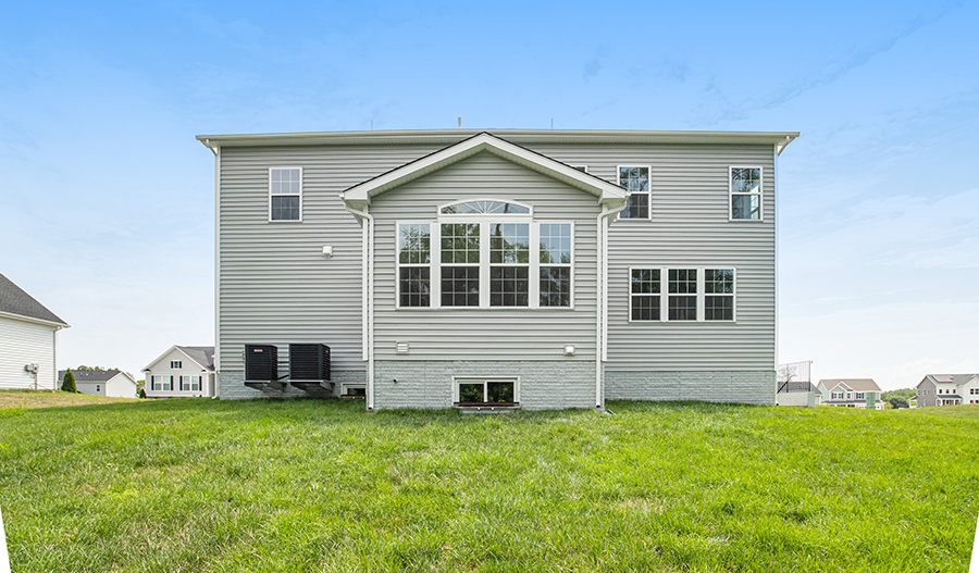 Rear Exterior of the Presely floor plan