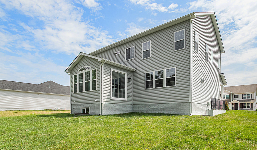 Rear Exterior of the Presely floor plan