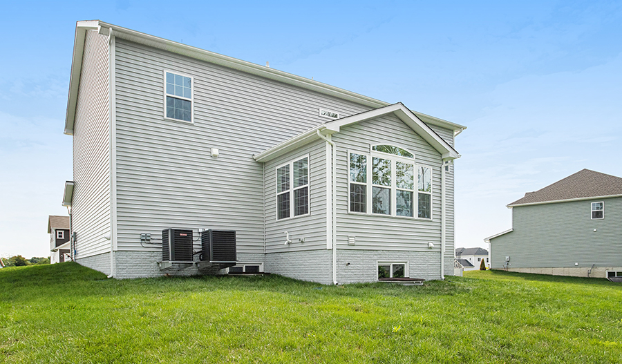 Rear Exterior of the Presely floor plan