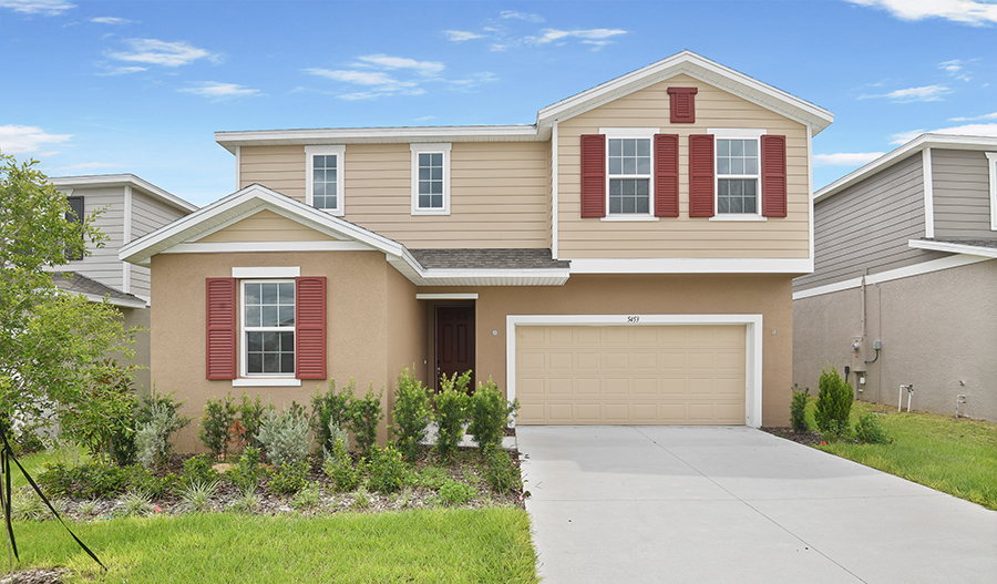 Exterior of the Moonstone floor plan