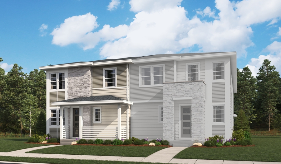 Elevation A of the Nina 2 floor plan