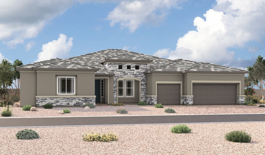 Elevation C of the Robert floor plan