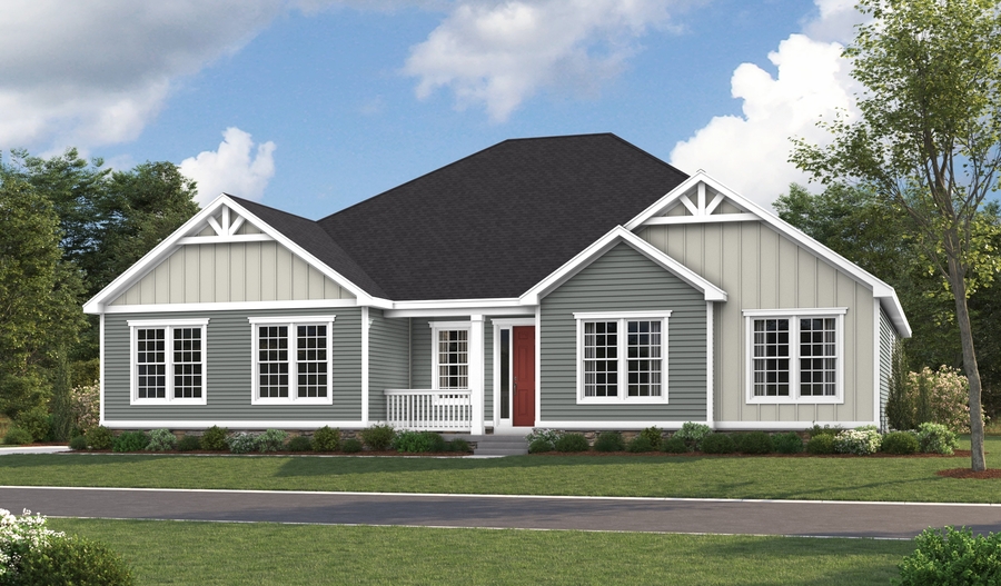 Elevation C of the Melody floor plan