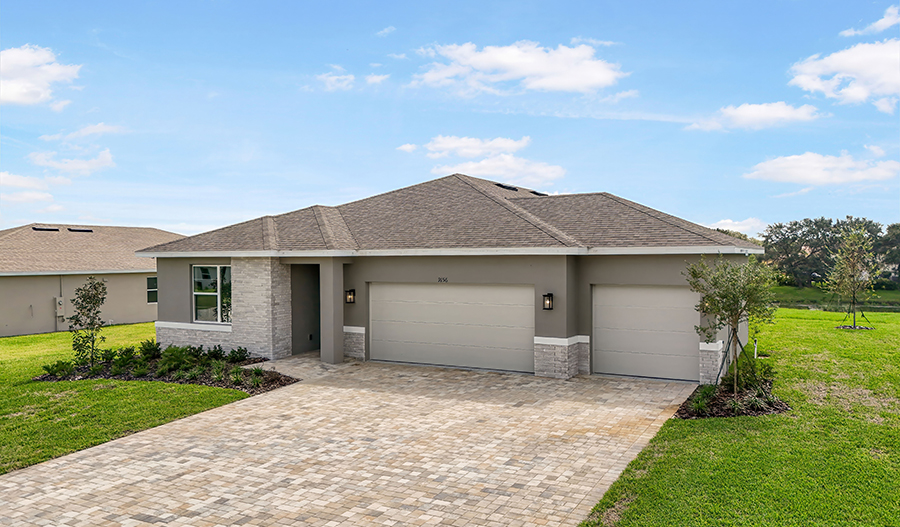 Exterior of the Agate floor plan