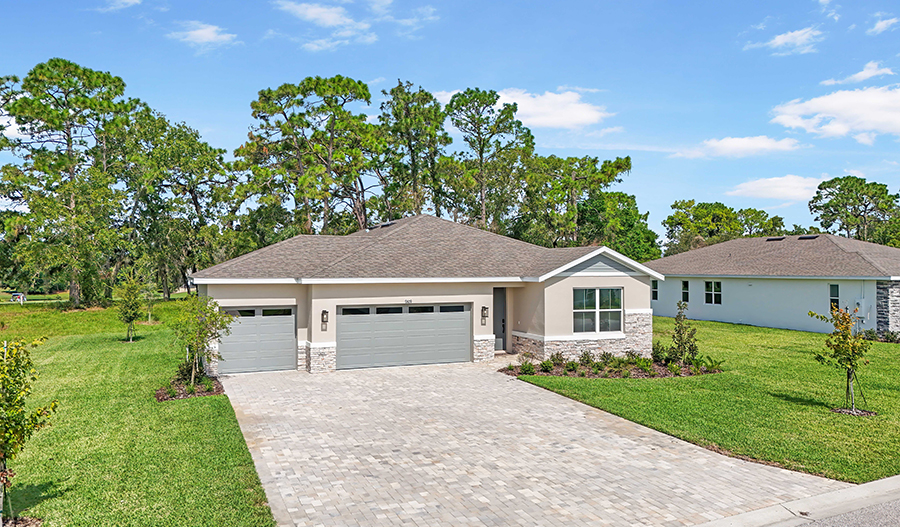 Exterior of the Agate floor plan