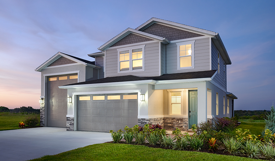 Exterior of the Zinc floor plan