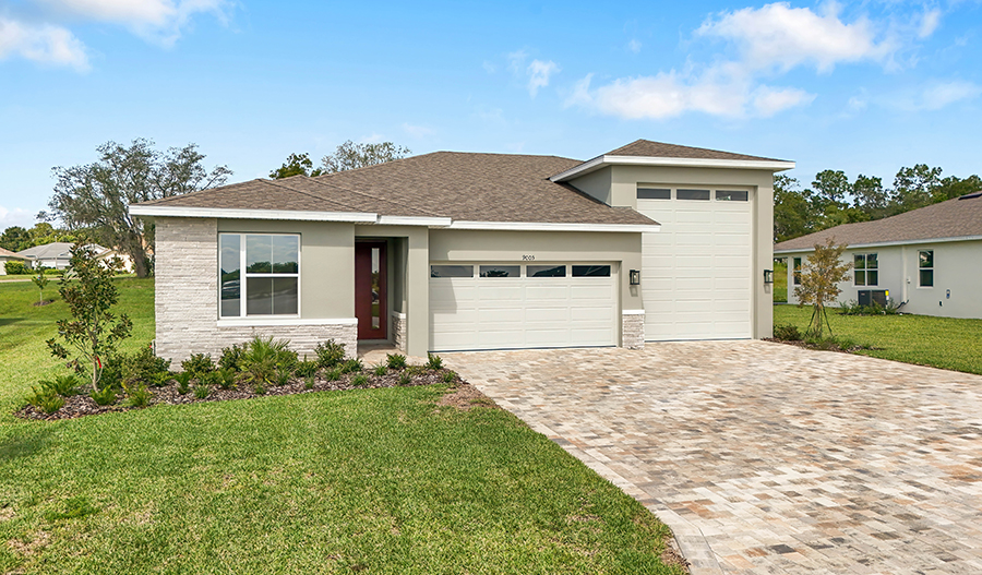 Exterior of the Pewter floor plan