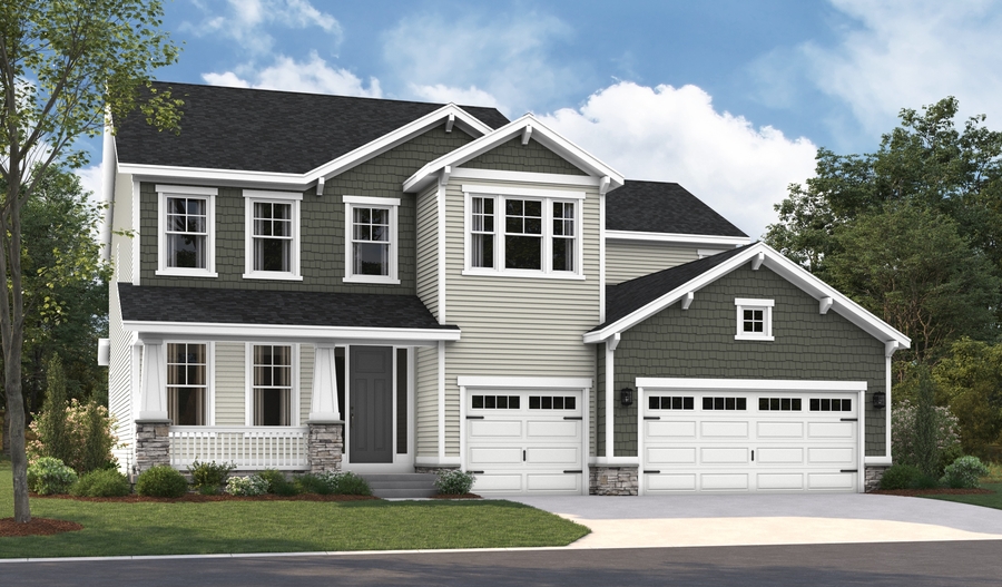 Exterior E of the Donovan floor plan