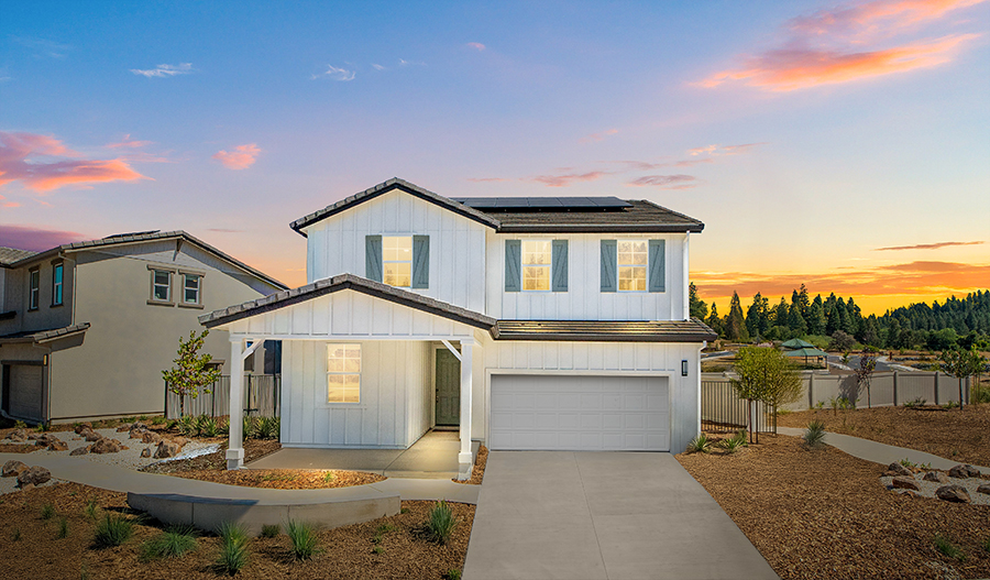 Exterior of the Pearl floor plan