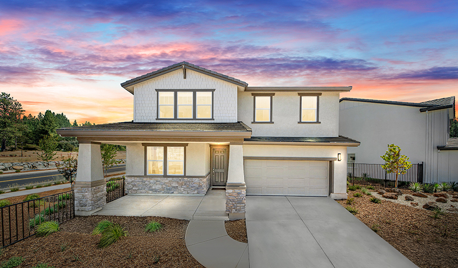 Exterior of the Elderberry floor plan