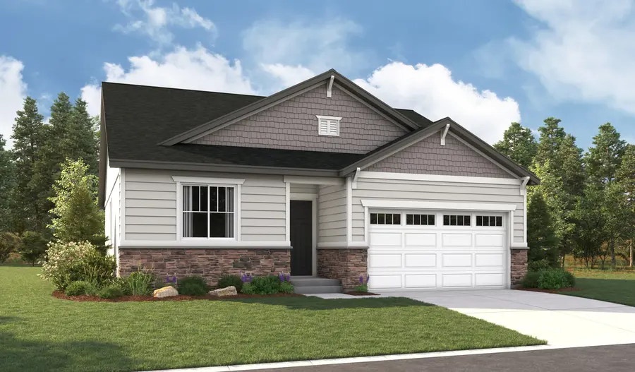 The Ponderosa Elevation C Elevation C of the Ponderosa floor plan