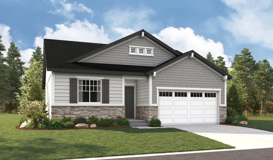 The Ponderosa Elevation G Elevation G of the Ponderosa floor plan
