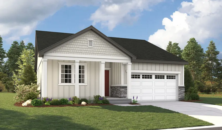 The Ponderosa Elevation H Elevation H of the Ponderosa floor plan