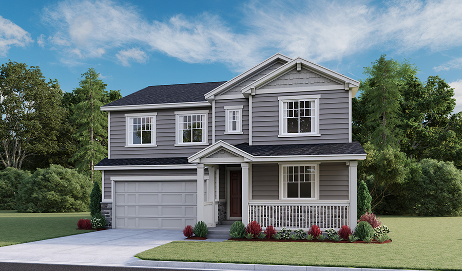 Yampa floor plan at Providence Village at Sterling Ranch Richmond