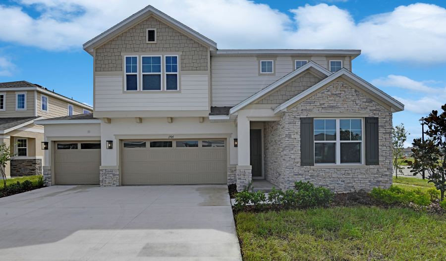 Exterior of the Moonstone floor plan