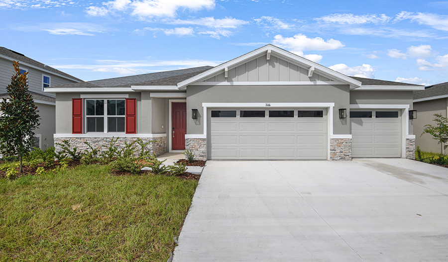 Exterior Exterior of the Tarragon floor plan