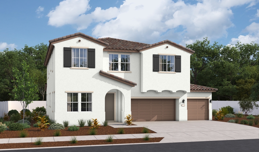 Elevation A of the Sage floor plan