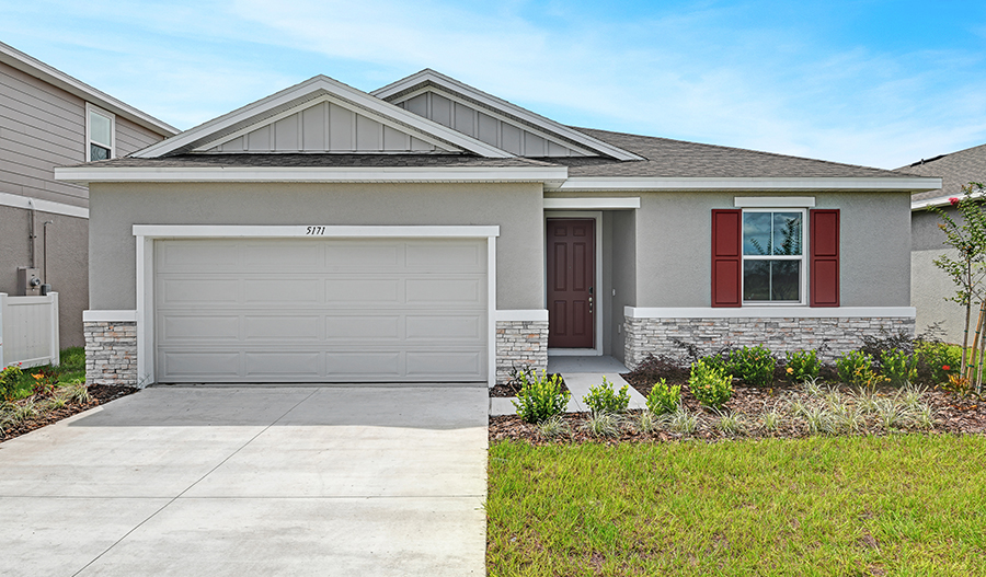 Exterior of the Tarragon floor plan