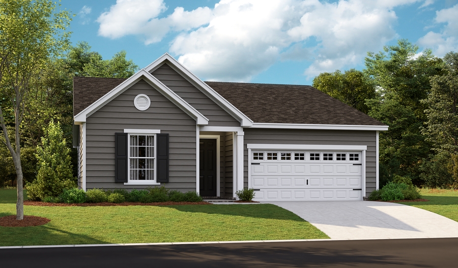 Elevation A of the Alexandrite floor plan
