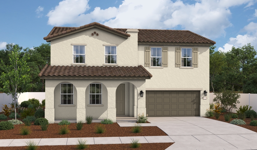 Elevation A of the Tourmaline floor plan
