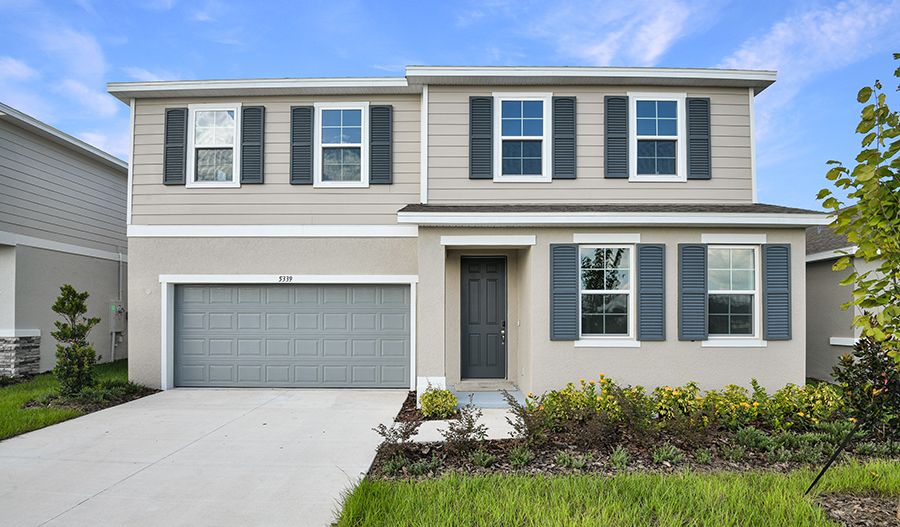 Exterior Exterior of the Tourmaline floor plan